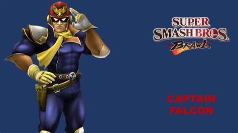 Super Smash Bros Brawl Captain Falcon By Raptorfan9000 On Deviantart