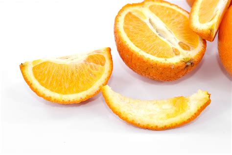 Free Picture Half Mandarin Orange Peel Oranges Slices Vitamins