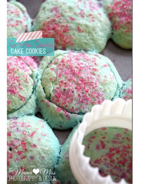 Cotton Candy Cake Cookies 💙💗 Musely