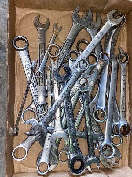 Large Group Of Assorted Wrenches Some Craftsman Mclaughlin