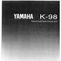 Yamaha Kp90 Owner's Manual