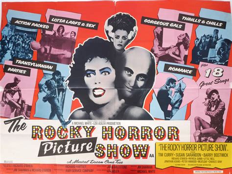 rocky horror picture show british quad poster at whyte s auctions whyte s irish art