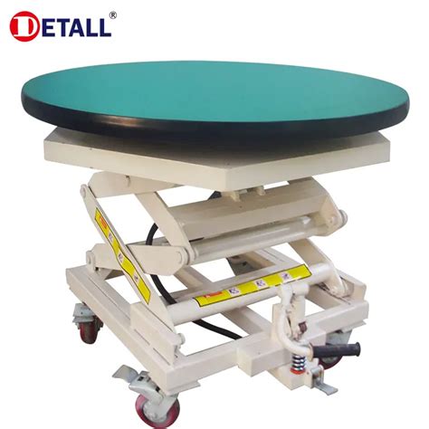 Detall Heavy Duty Adjustable Rotating Lifting Esd Work Table Buy