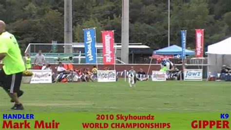 Mark Muir And Gipper Skyhoundz World Championships 9252010 Disc