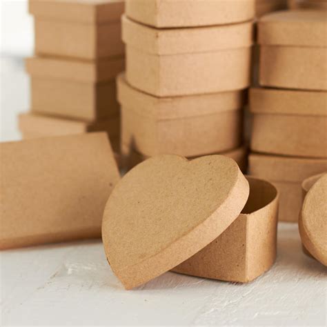 Bulk Assorted Paper Mache Boxes Paper Mache Basic Craft Supplies