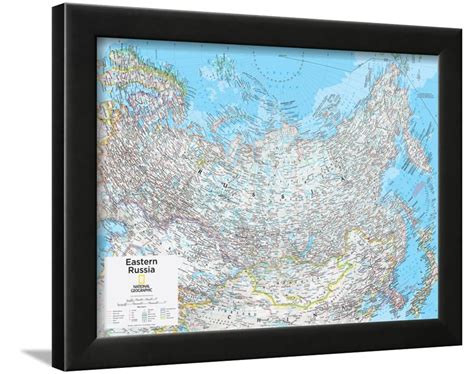 2014 Eastern Russia National Geographic Atlas Of The World 10th