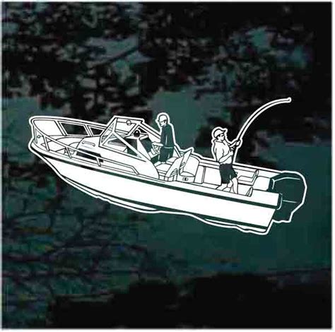 Lake Fishing Boat Decals And Car Window Stickers Decal Junky