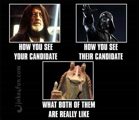 Joke4fun Memes Star Wars With A Political Twist