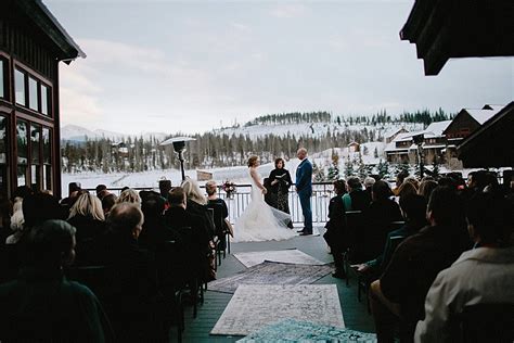 Rustic Devils Thumb Ranch Winter Wedding Colorado Mountainside Bride