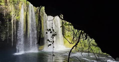 Wild Waterfall View Inside The Cave 2 By Okanakdeniz On Envato Elements