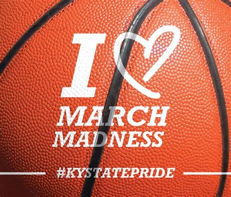 March Madness And Ky State Pride State Pride March Madness Ky State