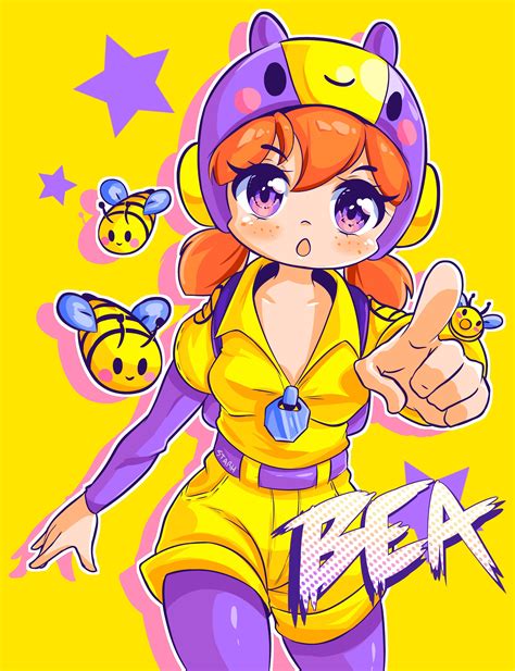 Bea Brawl Stars By Starhsama On Deviantart Anime Stars Anime Star