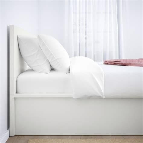 Malm Storage Bed White Queen Ikea