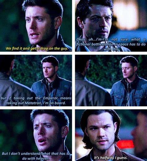  Set Its Halfway I Guess Supernatural 9x18 Meta Fiction