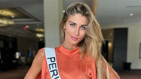 Alessia Rovegno Miss Universo Saca A La Luz La Entrevista Que Dio La Representante Peruana