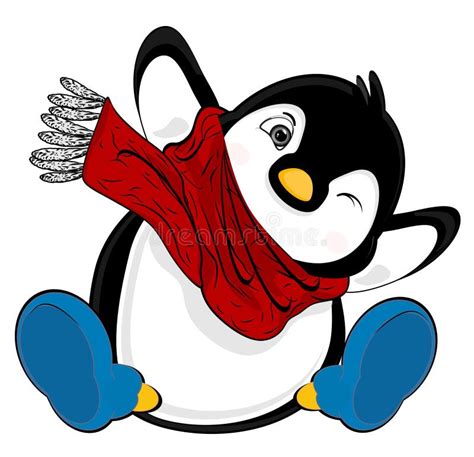 Funny Penguin Cartoon Stock Illustration Illustration Of Stand 235927665