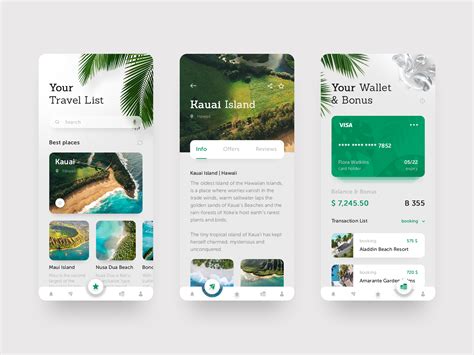 Travel Guide Mobile App App Design Inspiration Mobile App Design App Design