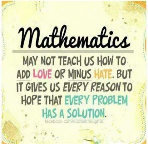 Mathematical Love Math Quotes Classroom Quotes Math Classroom Posters