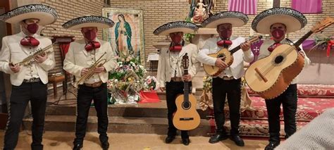 Mariachi Sol Del Mediterraneo En Misa Virgen De Guadalupe Virgen De