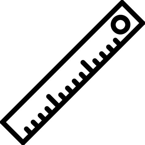 Ruler Vector SVG Icon - SVG Repo