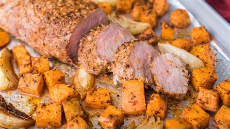 Cooking a pork tenderloin in the oven with foil is one of the easiest ways to prepare this savory roasted vegetables are particularly easy to make with this recipe. Master Easy Weeknight Cooking with These Tasty One-Pan ...