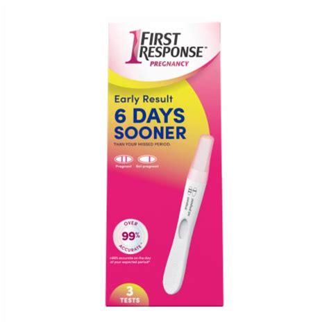 First Response™ Early Result Pregnancy Test 3 Ct Qfc
