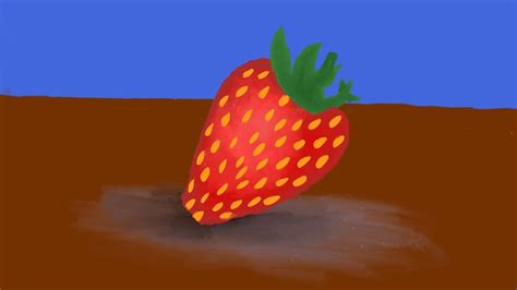 Procreate Tutorial | How To Draw A Strawberry - YouTube