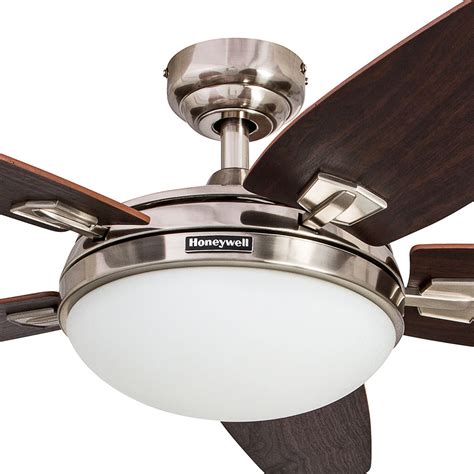 Shop for honeywell ceiling fans at walmart.com. Honeywell Carmel Ceiling Fan, Brushed Nickel Finish, 48 ...