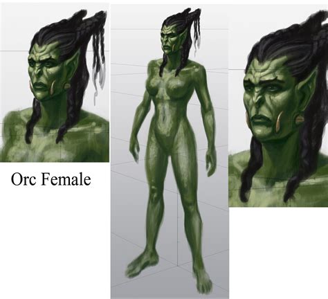 The Elder Scrolls V Skyrim Orc Female