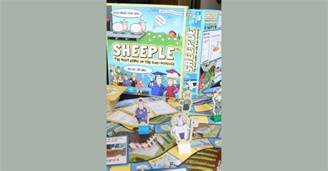 Sheeple The Best Game In The Ewe Niverse Board Game Boardgamegeek