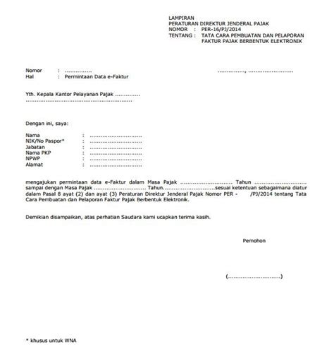 Contoh Formulir Surat Permintaan Sertifikat Elektronik Contoh Surat