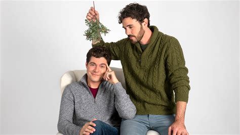 exclusive interview real life husbands ben lewis and blake lee on starring in lifetime s lgbtq