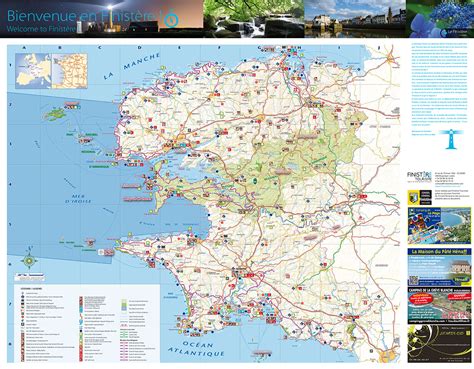 Cartes Finistère Tourisme 2013 2017 Agence R