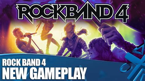 Rock Band 4 On Ps4 New Gameplay And Info Youtube