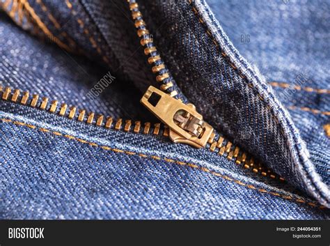 Blue Jeans Zipper Image And Photo Free Trial Bigstock