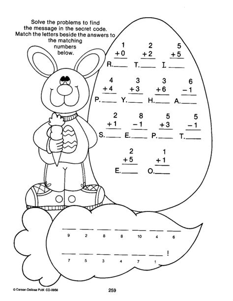 Free Printable Easter Activity Sheets
