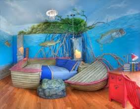 How To Turn Your Bedroom Into An Underwater Themed Space