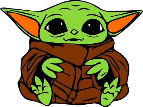 Baby Yoda SVG PNG Image Bundle Star Wars Art Collection Etsy