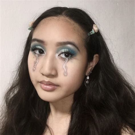 Crybaby Makeup Ft Realistic Tears Created This Look Several Months Ago But I Still Wanna