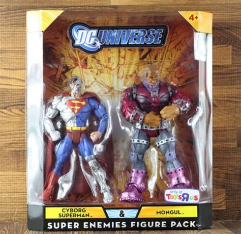 2008 Dc Universe Cyborg Superman And Mongul Super Enemies Toysrus