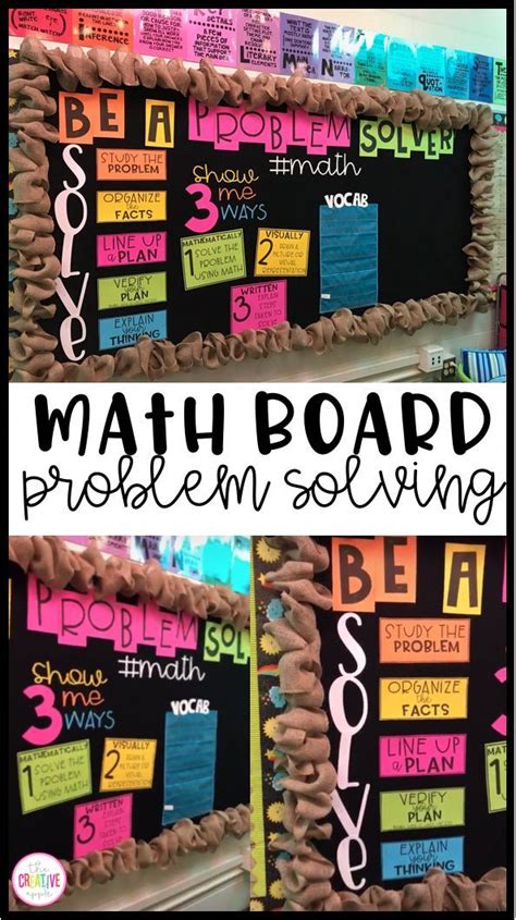 Create An Interactive Math Bulletin Board To Use In Your Classroom