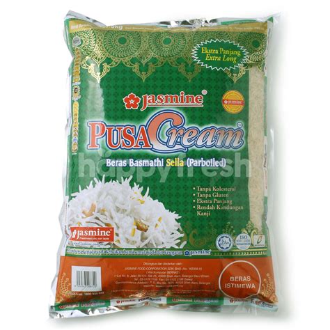 Beras basmati merupakan beras varietas berbiji panjang yang berasal dari india. Buy Jasmine Pusa Cream Basmathi Sella (Parboiled) Rice at ...