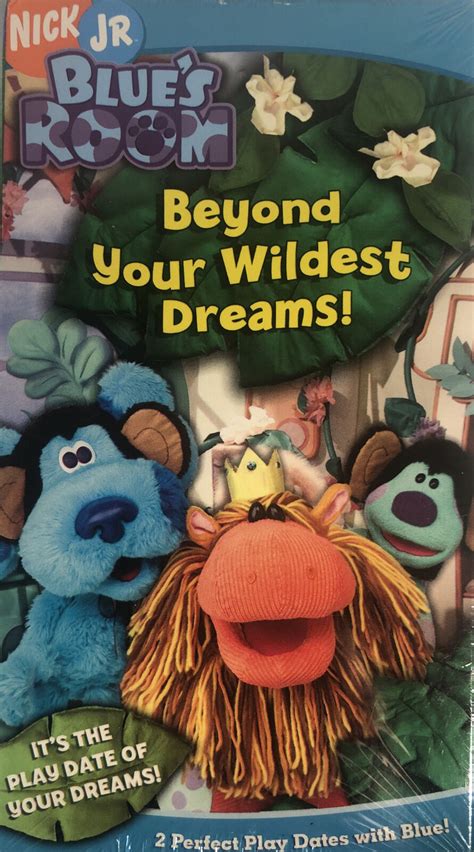 Blues Clues Blue Room Beyond Your Wildest Dreams VHS Nick Jr RARE BRAND NEW EBay