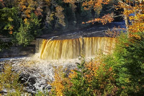 Upper Tahquamenon Falls Luce County Michigan A Glorious Flickr