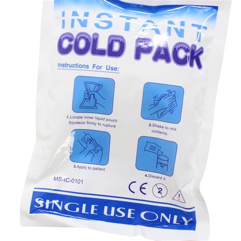 This Instant Cold Pack Is Conveniently Disposable With No Pre Chilling