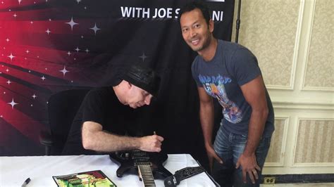 Meet And Greet With Joe Satriani And Getting My Guitar Signed At G4