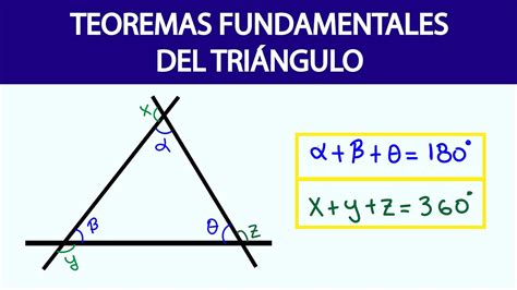 Teoremas Fundamentales Del TriÁngulo TeorÍa Y 12 Problemas Youtube