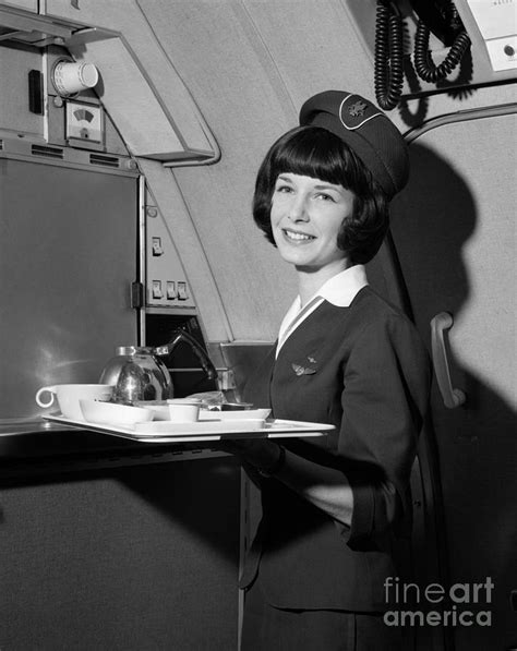 Flight Attendant Photograph By H Armstrong Robertsclassicstock Fine Art America