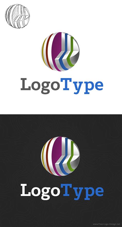 3d Logo Design Template Free Logo Design Templates