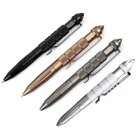 Metal Durable Tactical Pen Self Defence Pen Multipurpose Aviation
